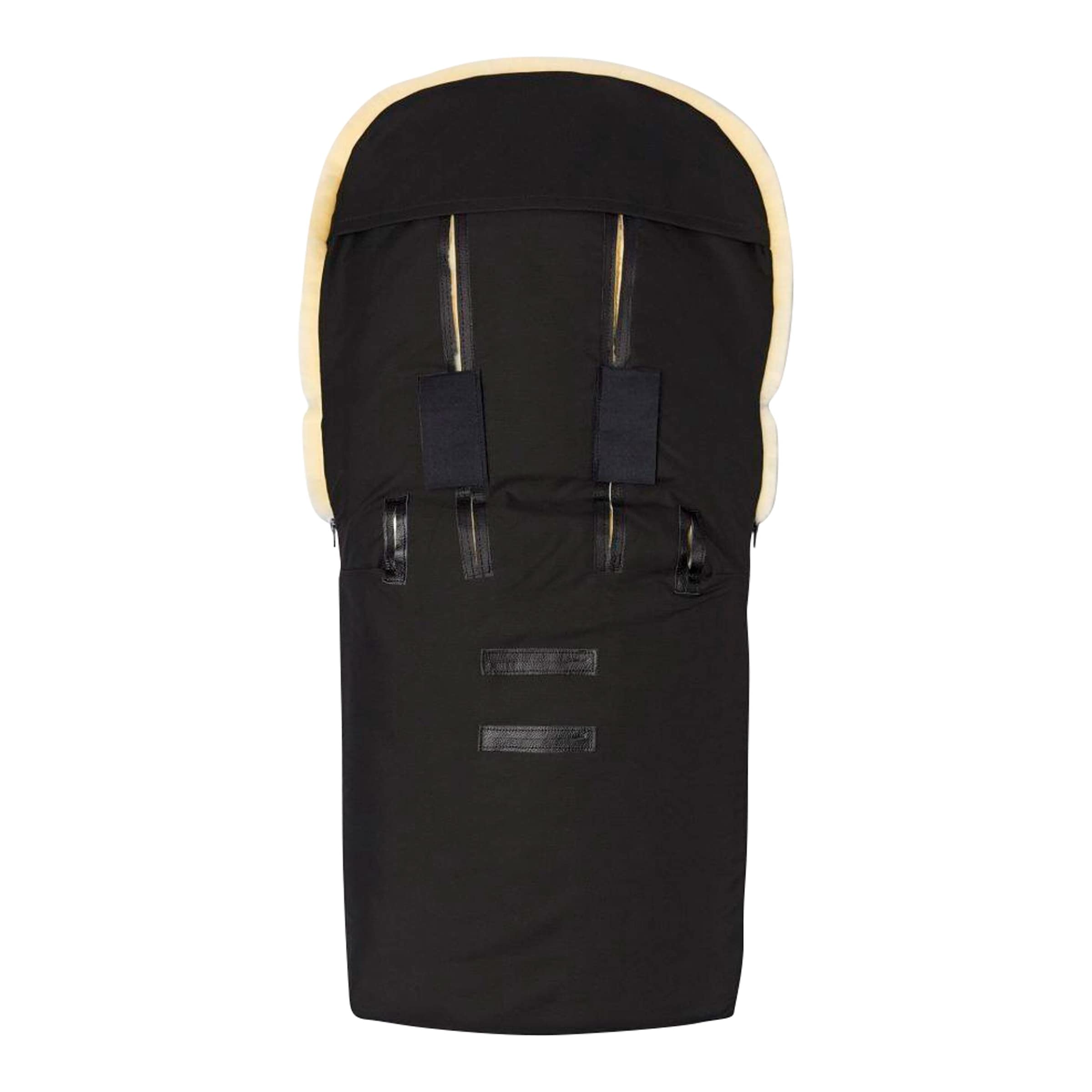 Hofbrucker Lammfellfußsack Putzi schwarz