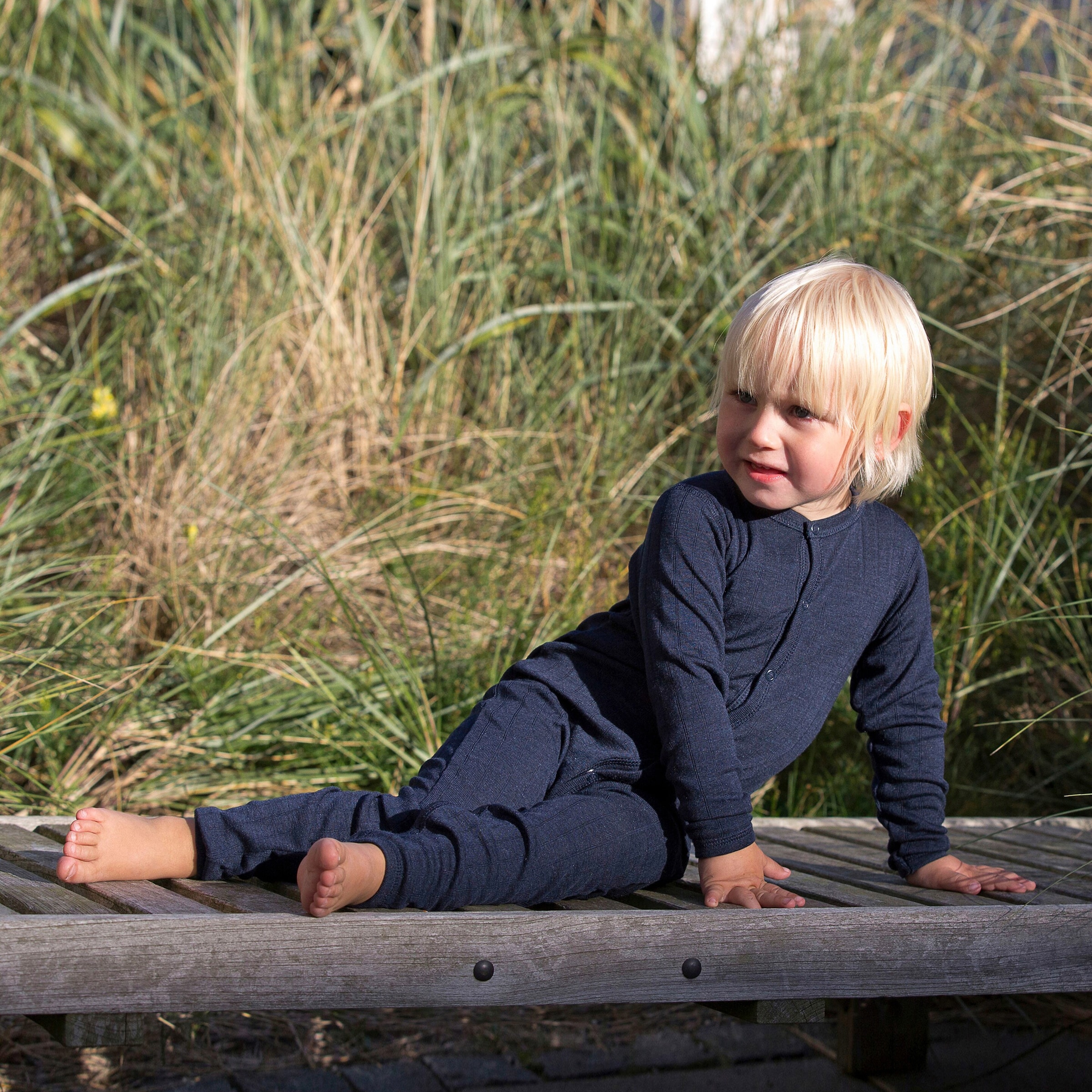 Joha Overall Wolle/Seide