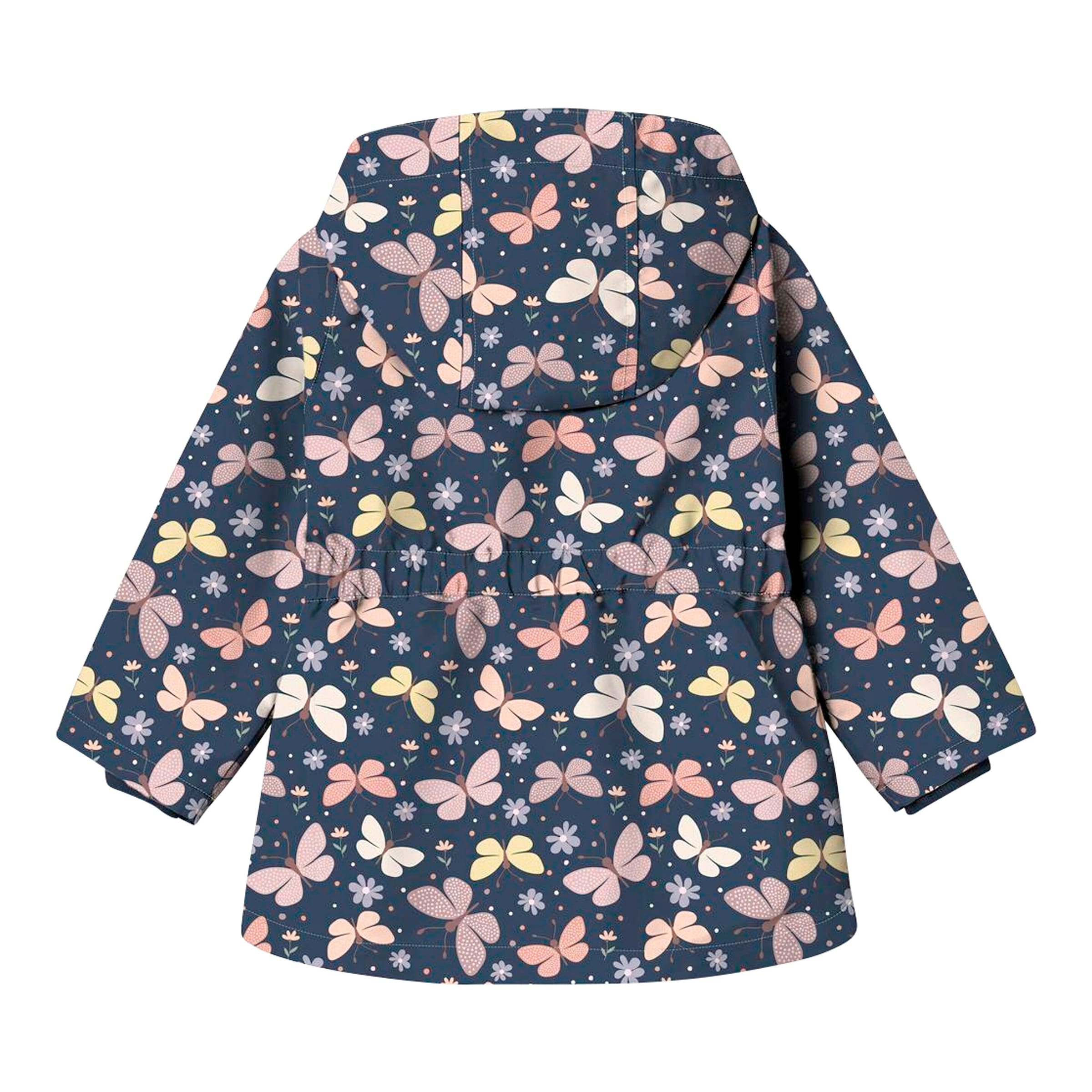 Name It Windbreaker mit abnehmbarer Kapuze Schmetterlinge
