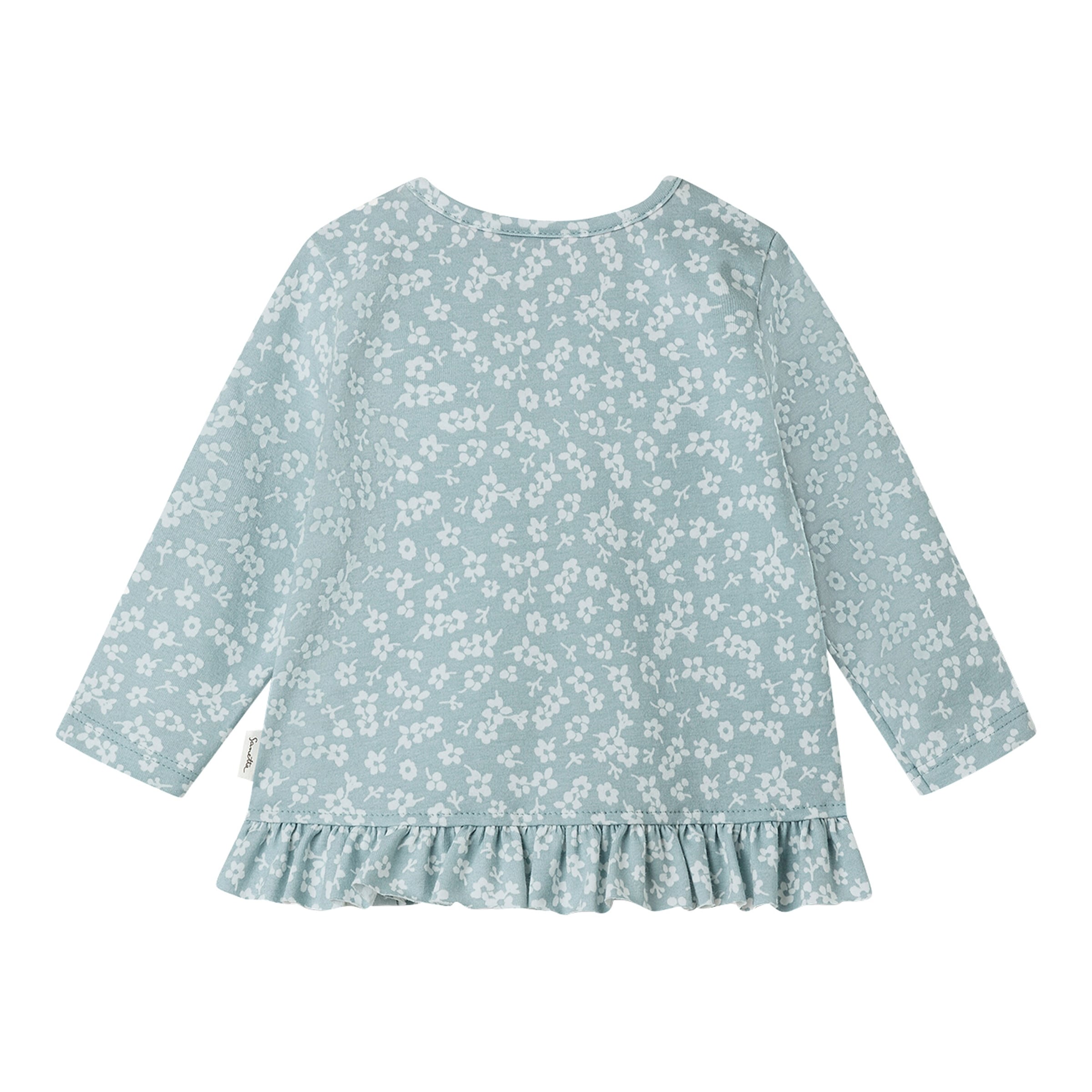 Sanetta Pure Pure Shirt langarm Blumen Volant