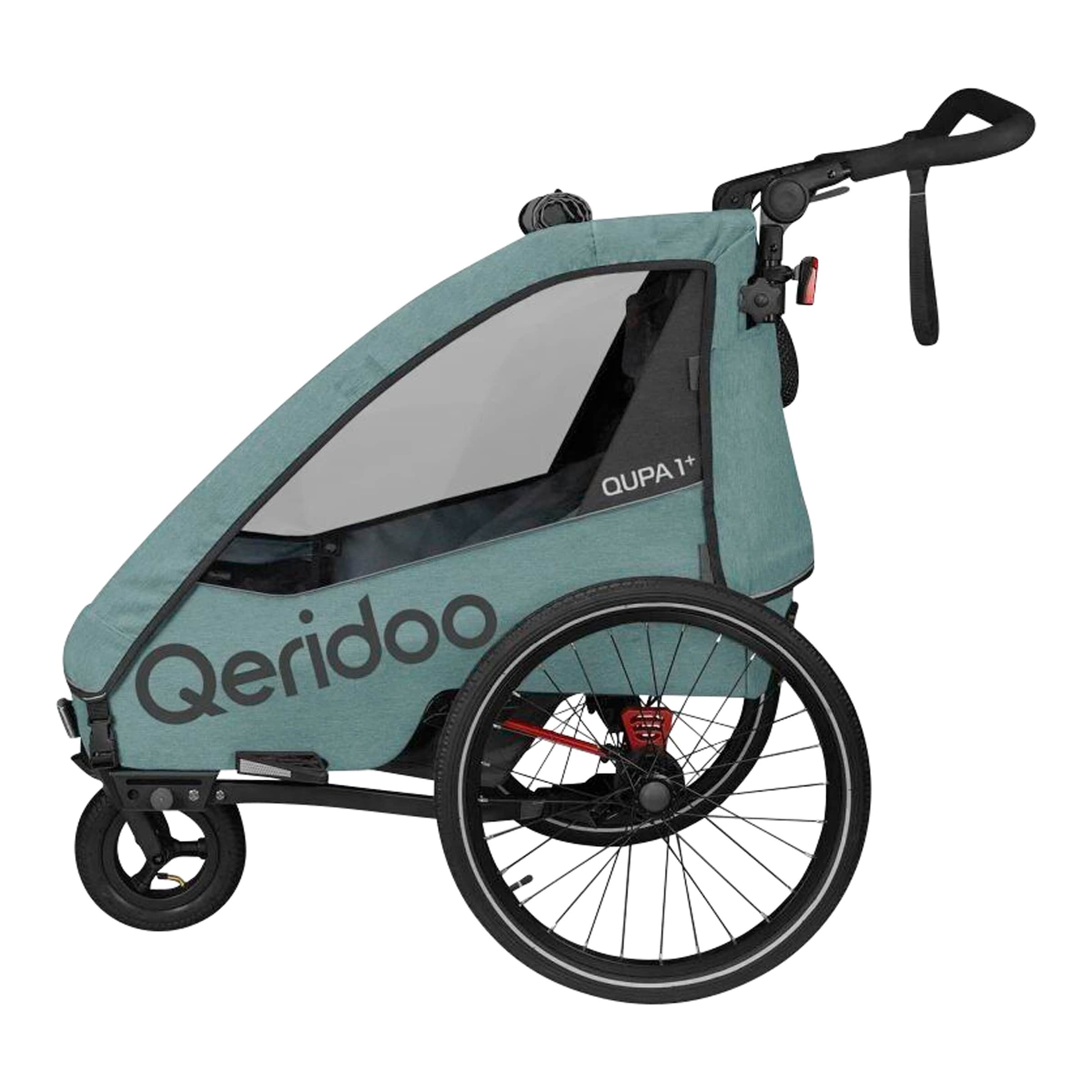 Qeridoo Fahrradanhänger QUPA 1 Plus