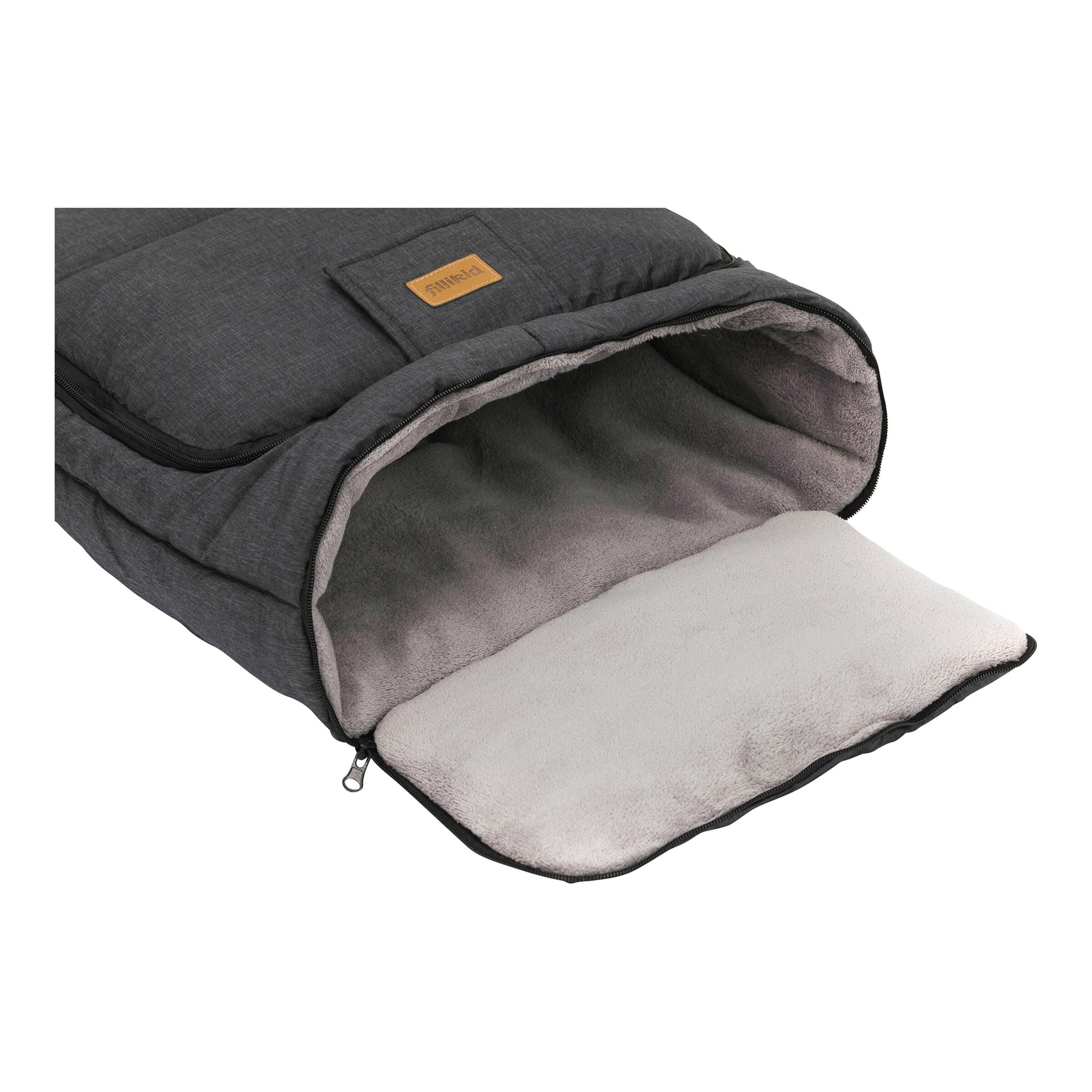 Fillikid Winterfußsack Peak grau