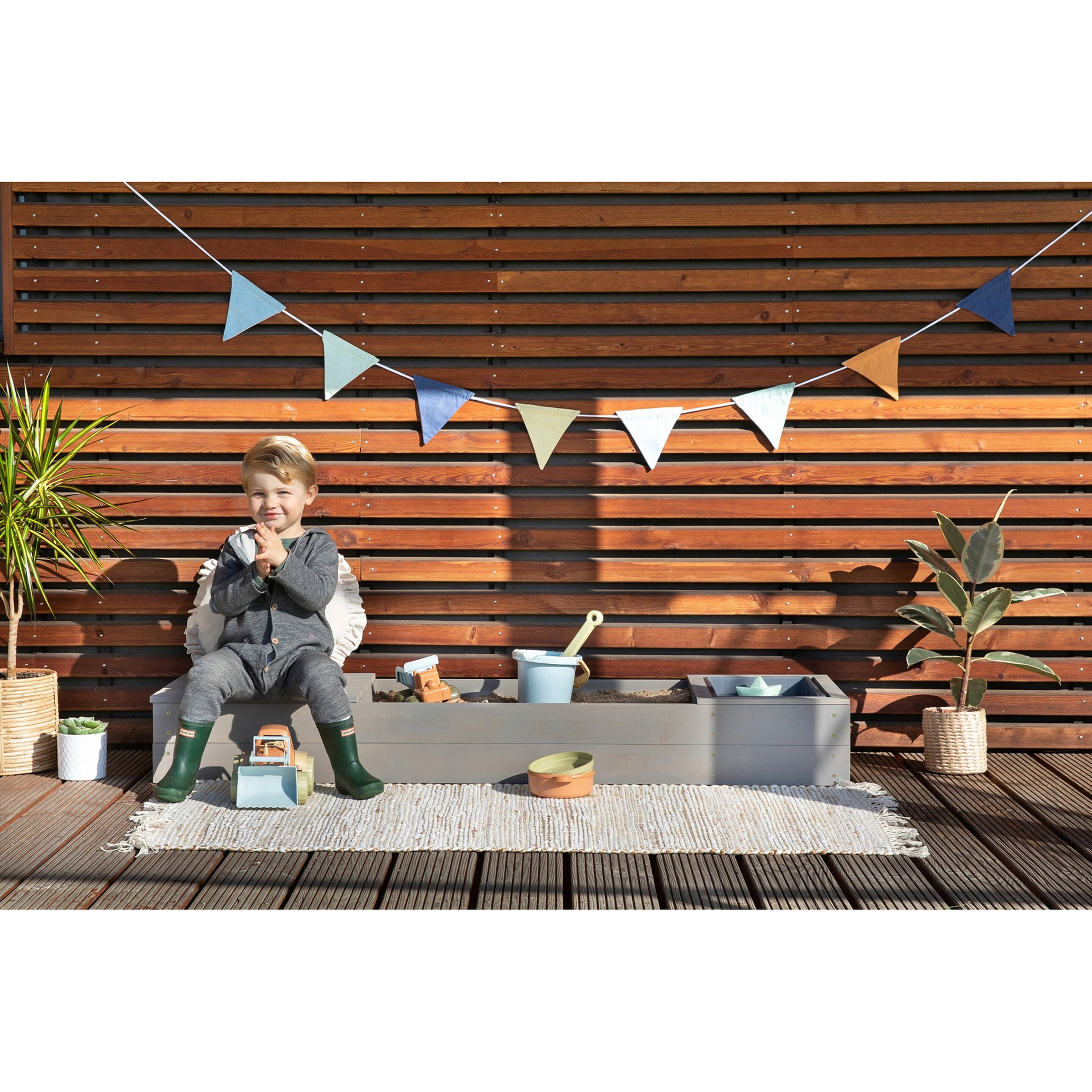 Muddy Buddy® Sandkasten Space Saver