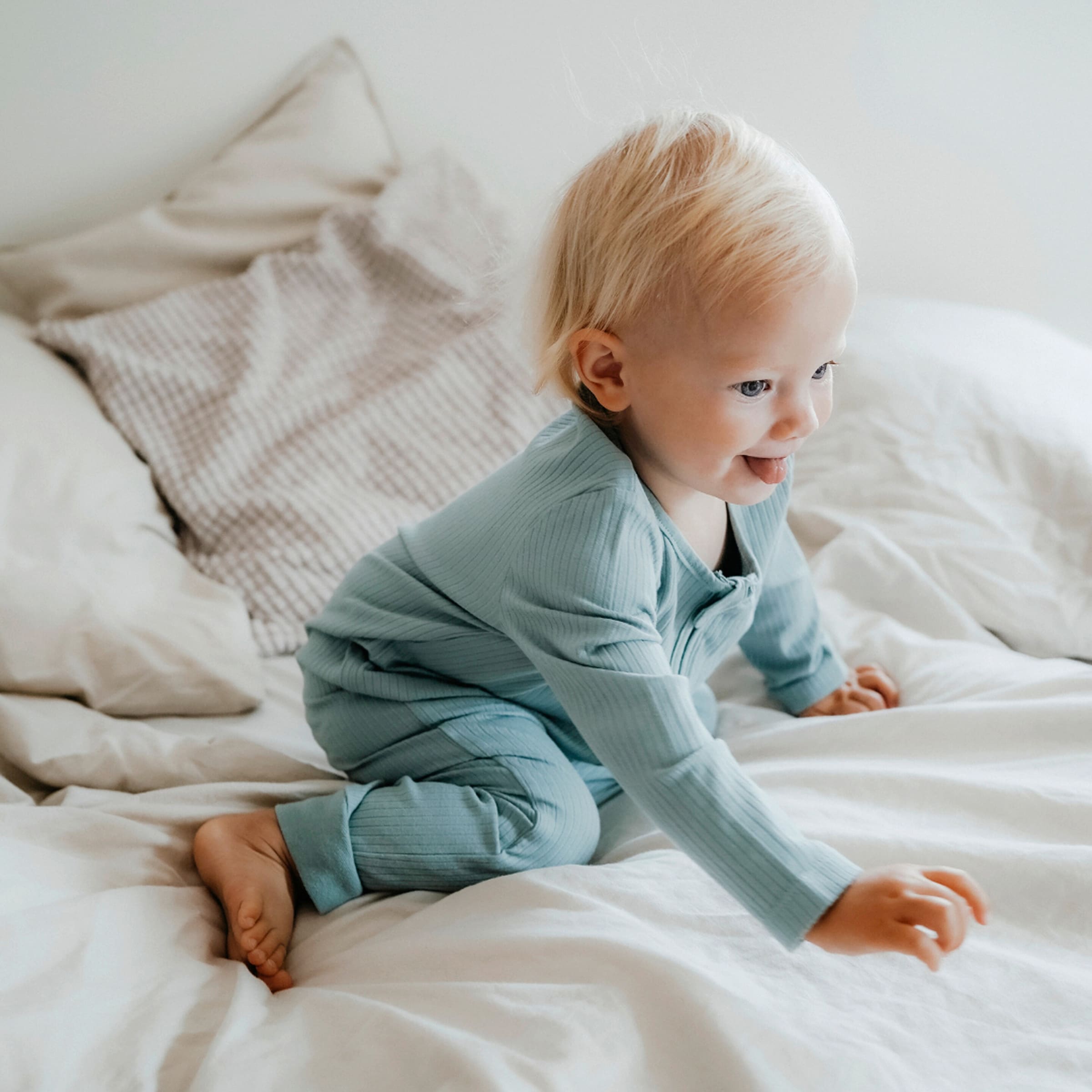 Emma & Noah Schlafoverall Rippqualität