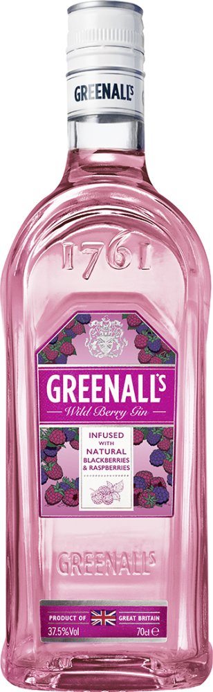 Greenall's Wild Berry Pink Gin 37,5% vol