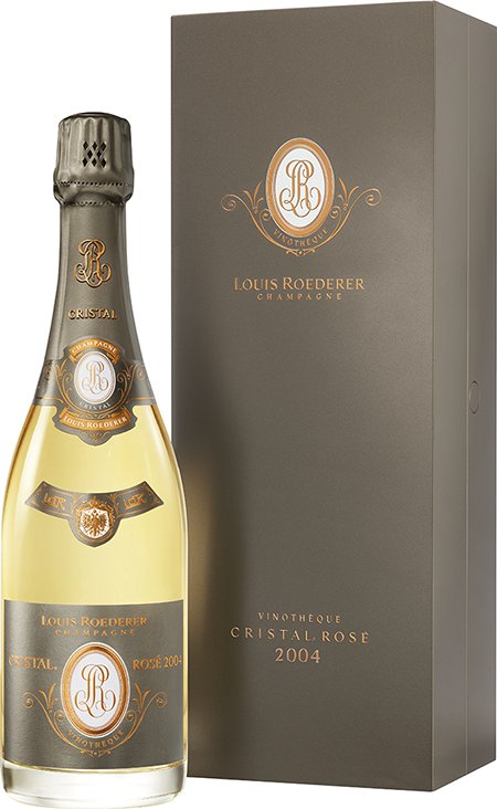 Champagne Louis Roederer Cristal Rosé Brut Vinothèque 2004