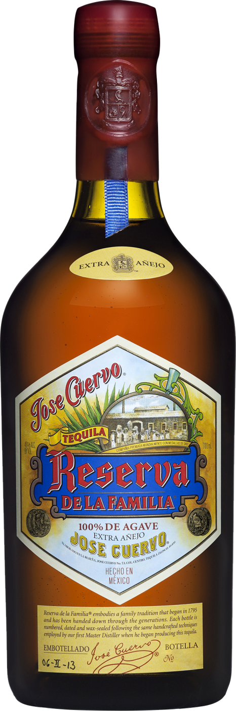 Jose Cuervo Reserva de la Familia Tequila - ab 3 Flaschen in der Holzkiste