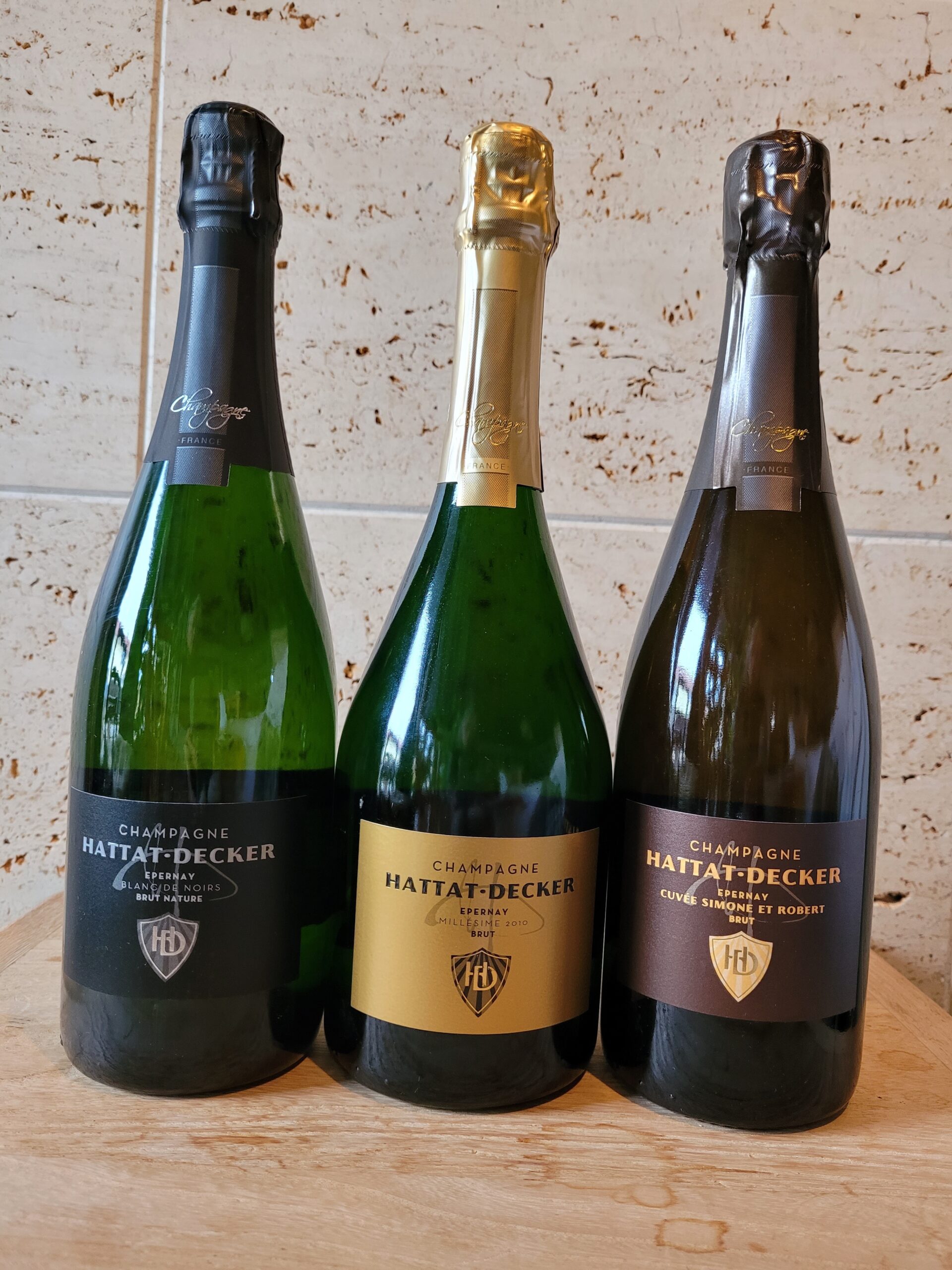Champagne HATTAT-DECKER Trio Prestige