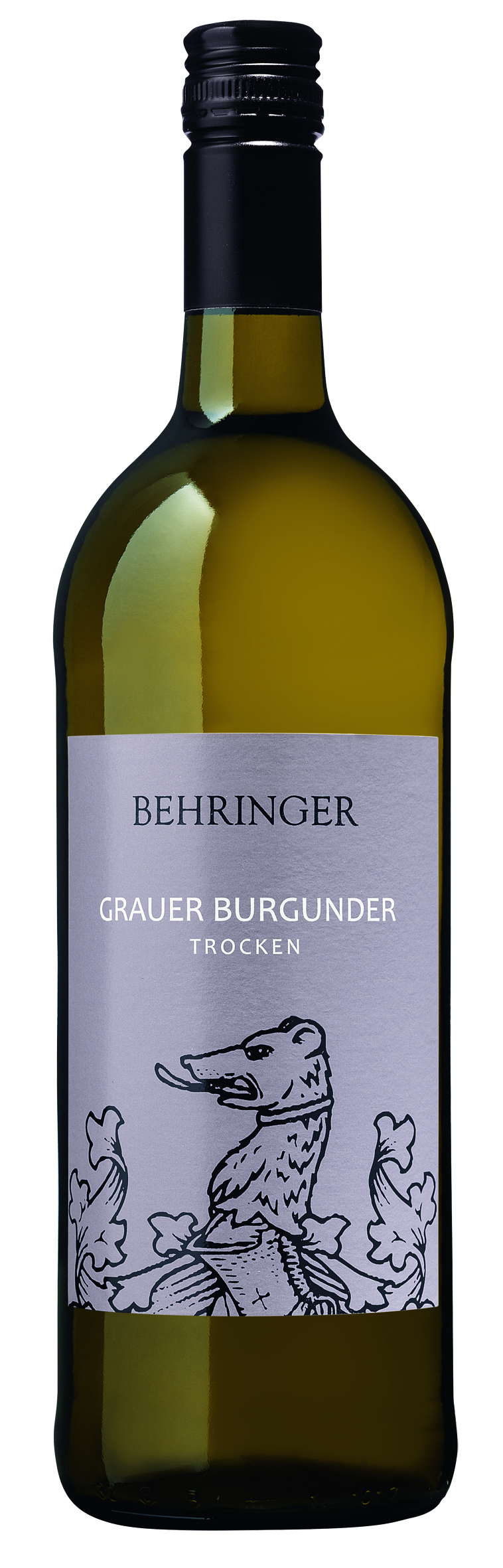 Weingut Behringer Grauer Burgunder trocken Liter