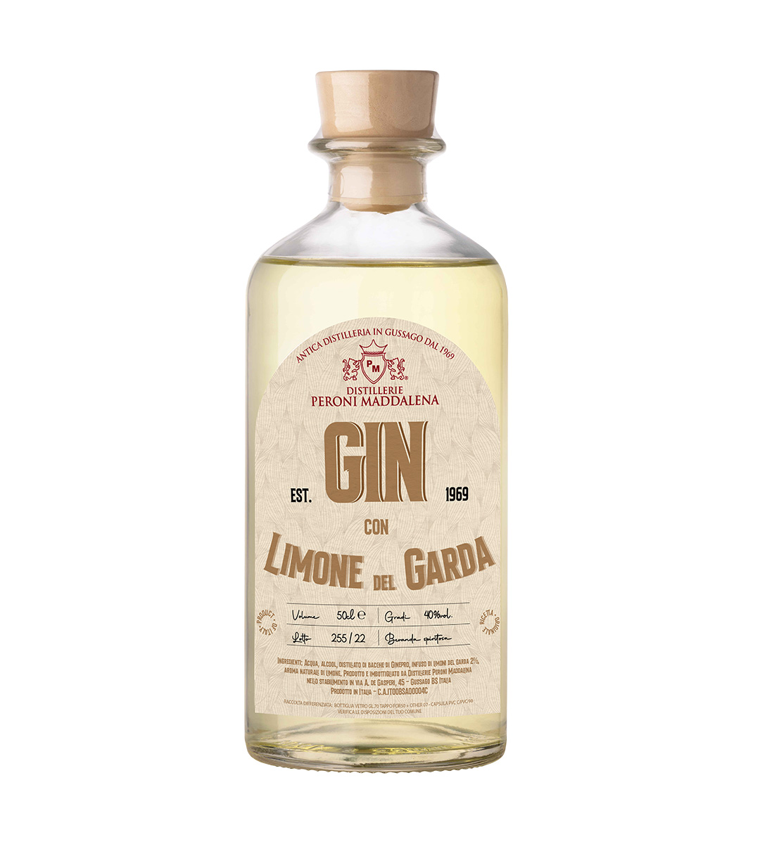 Distillerie Peroni Maddalena Gin con Limone del Garda