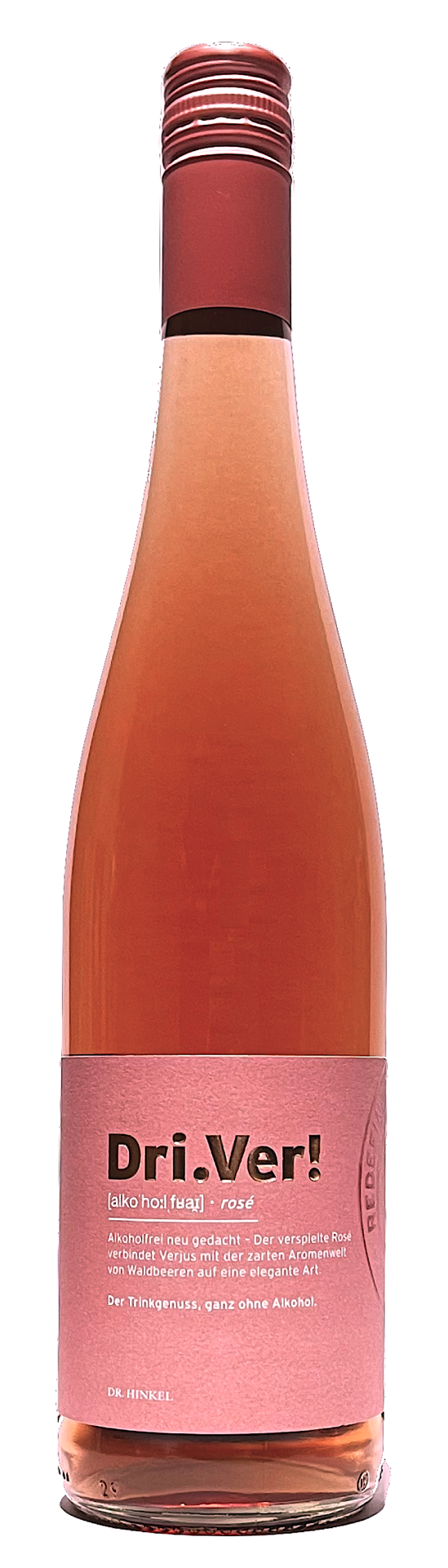 Weingut Dr. Hinkel Dri.Ver! Rosé alkoholfrei