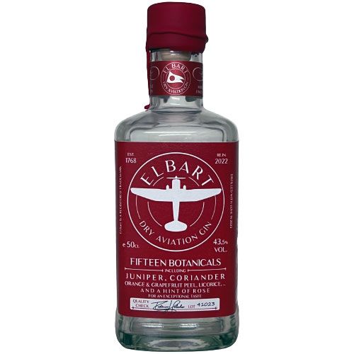 El Bart | Dry Aviation Gin | 43,5% VOL | 50 CL