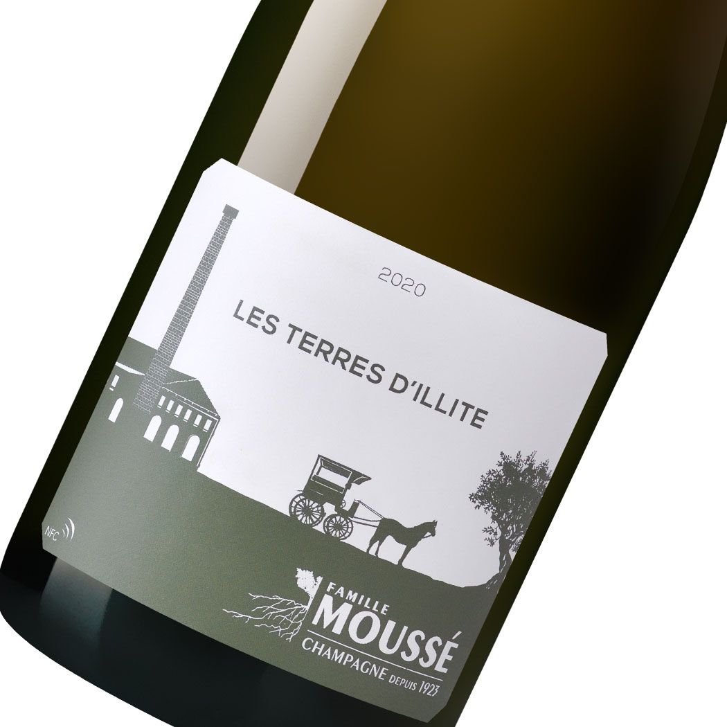 Champagne MOUSSÉ 'Les Terres d'Illite' 2020 BdN Extra Brut