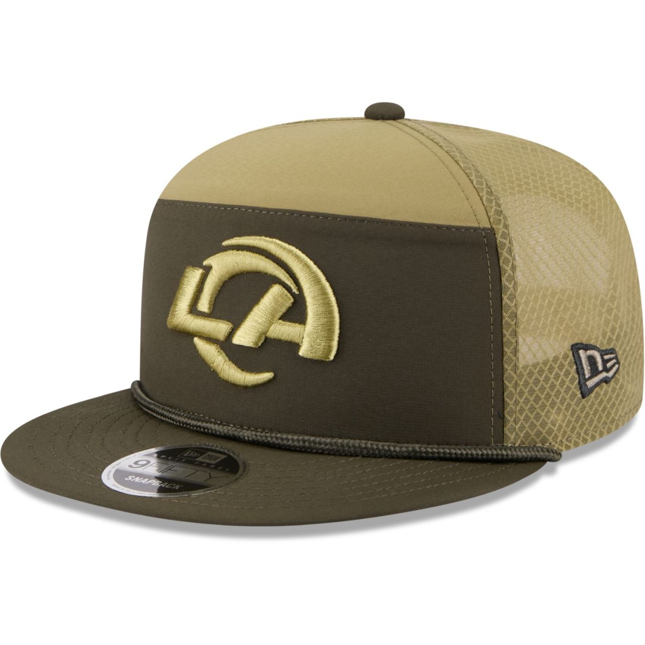 New Era 9Fifty Split Panel Cap - SALUTE Los Angeles Rams