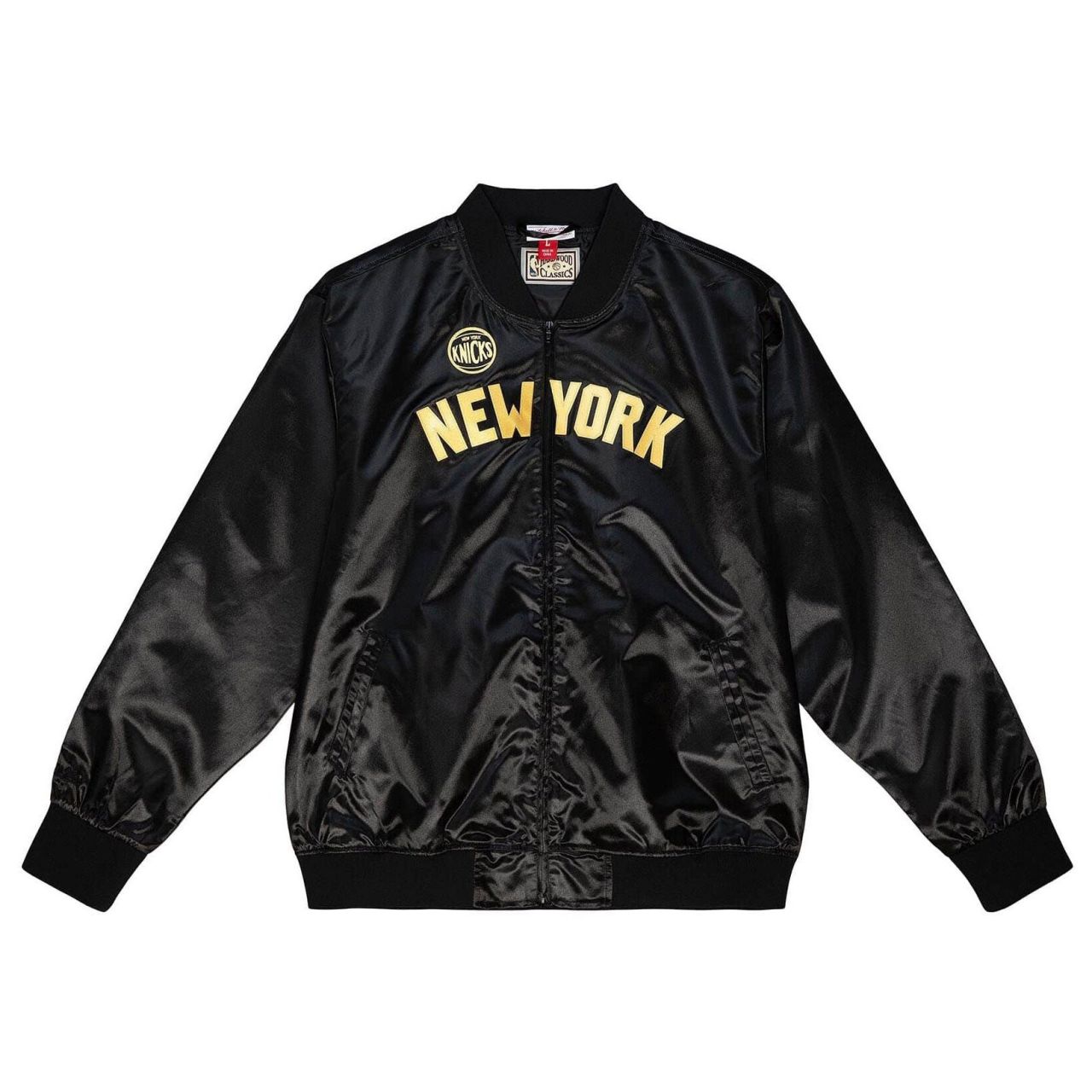 M&N Big Face 4.0 Satin Jacke - NBA New York Knicks