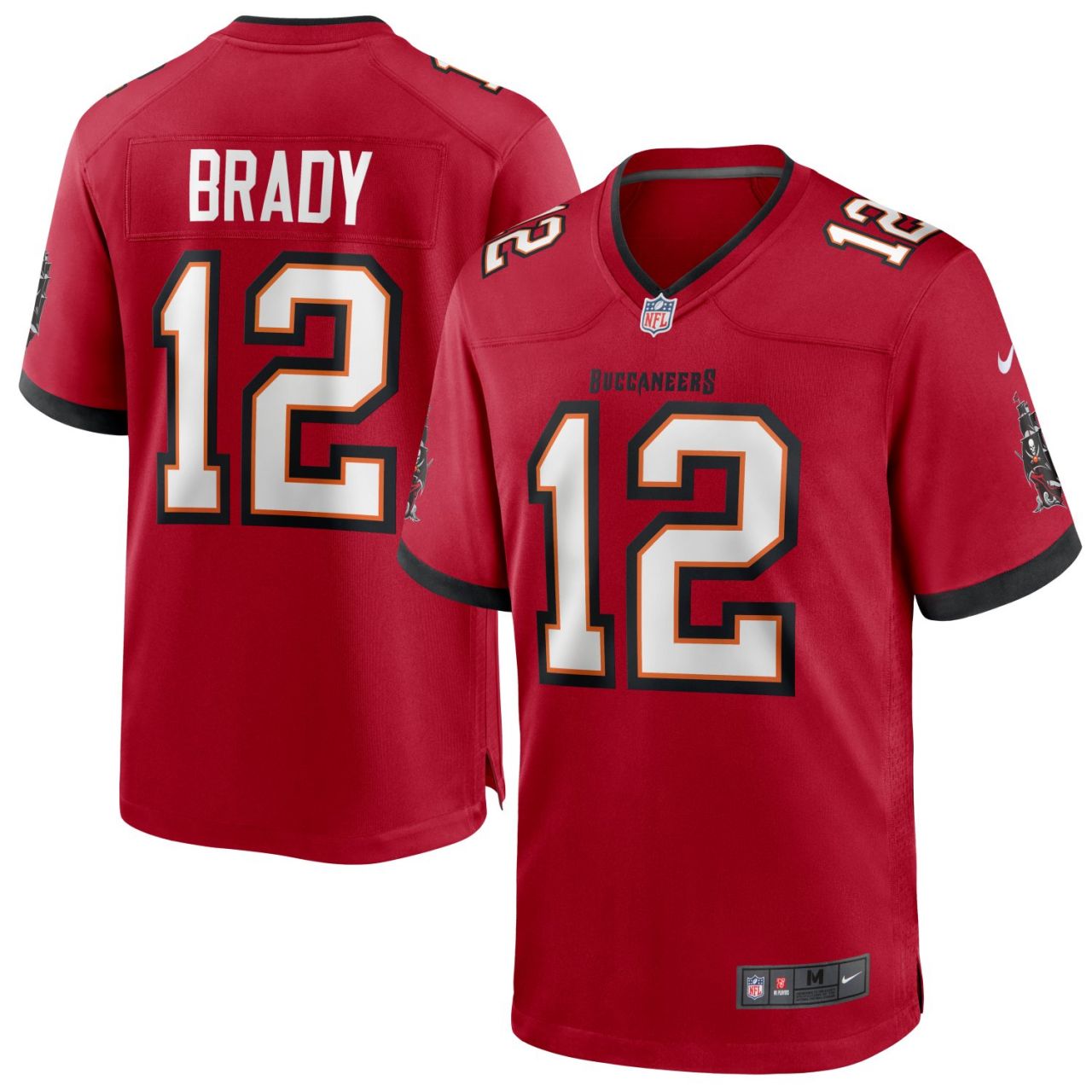 Nike GAME Jersey Tampa Bay Buccaneers #12 Tom Brady