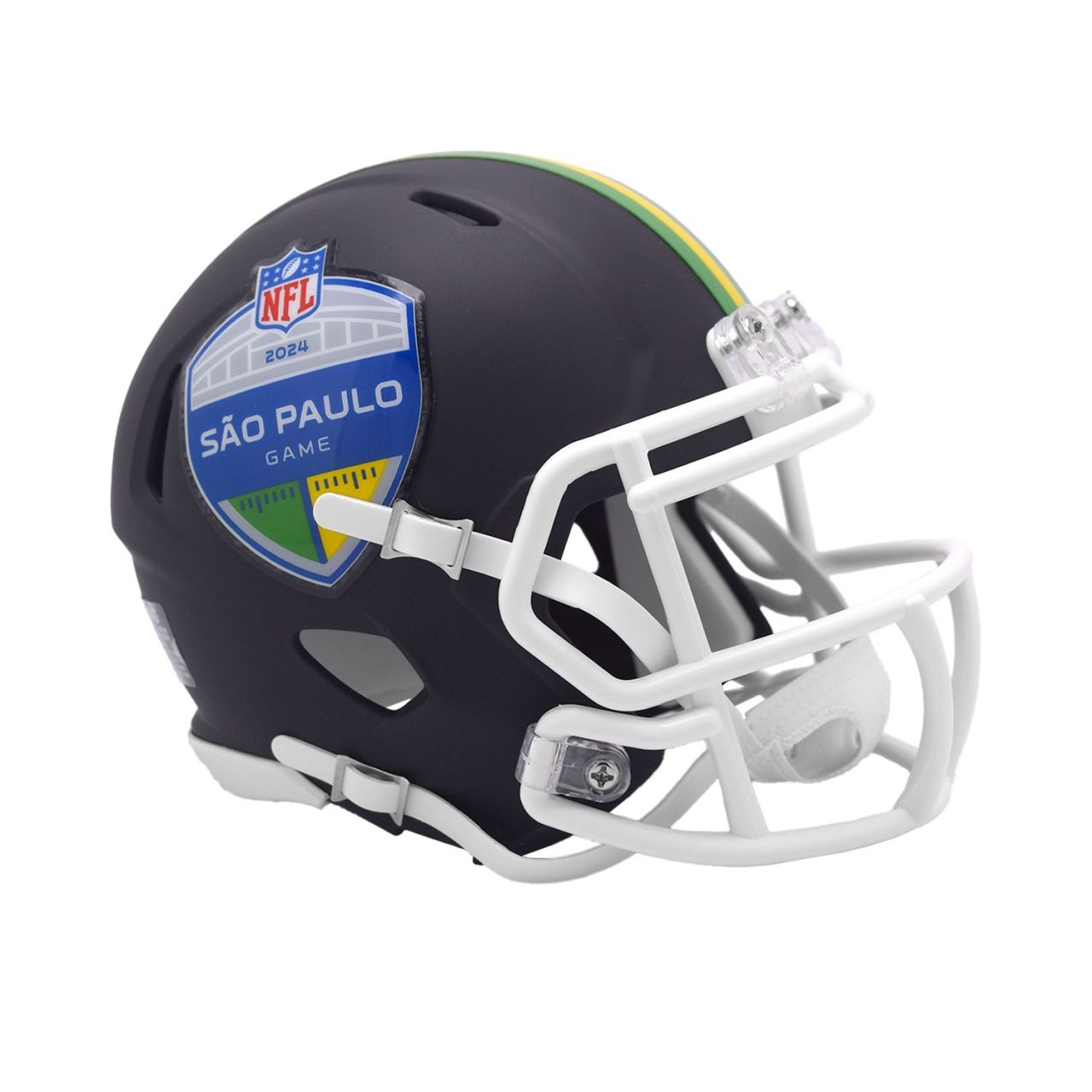 Riddell Speed Mini Football Helm - NFL SAO PAULO 2024