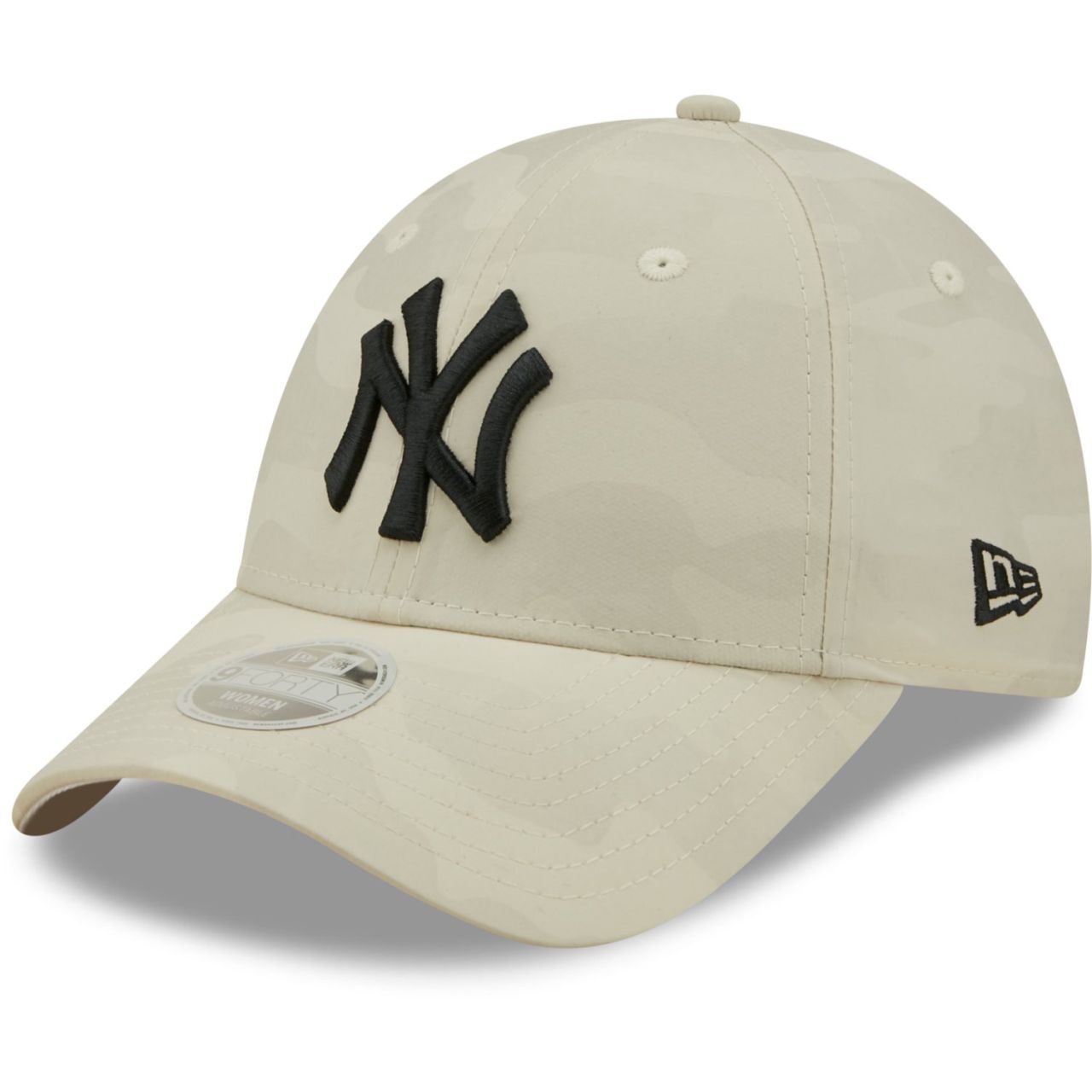 New Era 9Forty Damen Cap - New York Yankees stone beige camo