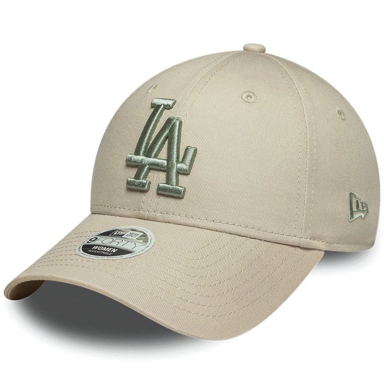 New Era 9Forty Strapback Damen Cap Los Angeles Dodgers beige