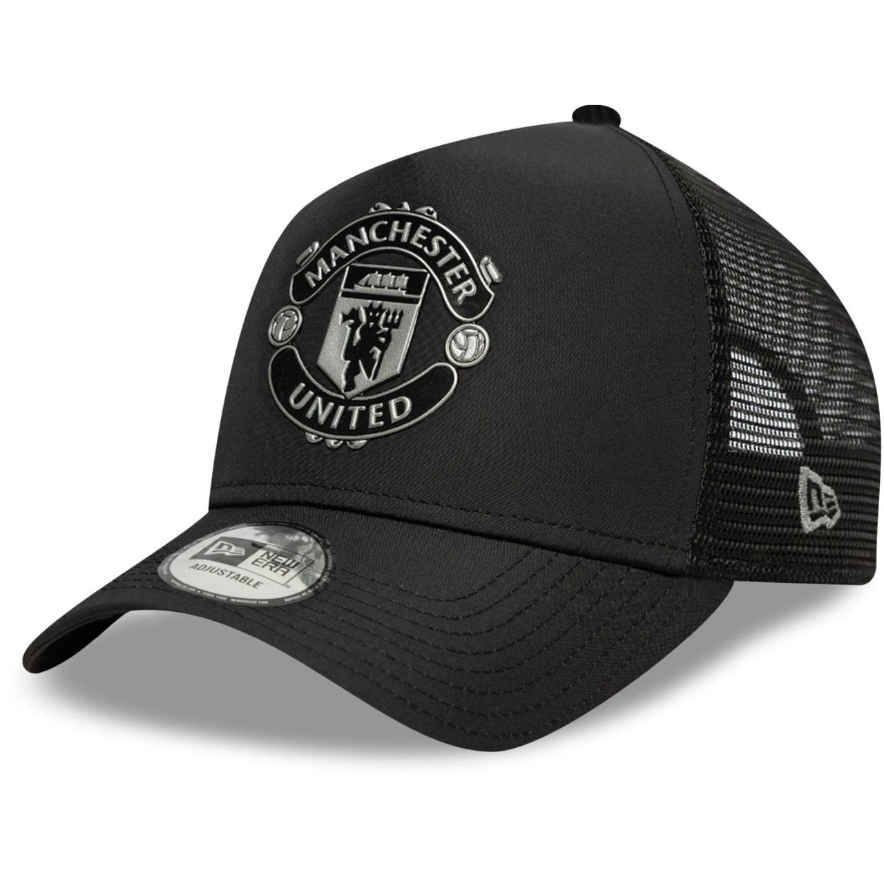 New Era A-Frame Mesh Trucker Cap - Manchester United schwarz