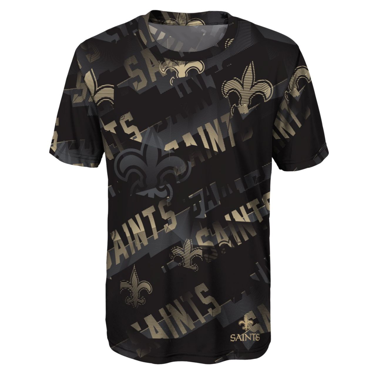 Kinder NFL Dri-Tek Shirt - NOISE New Orleans Saints