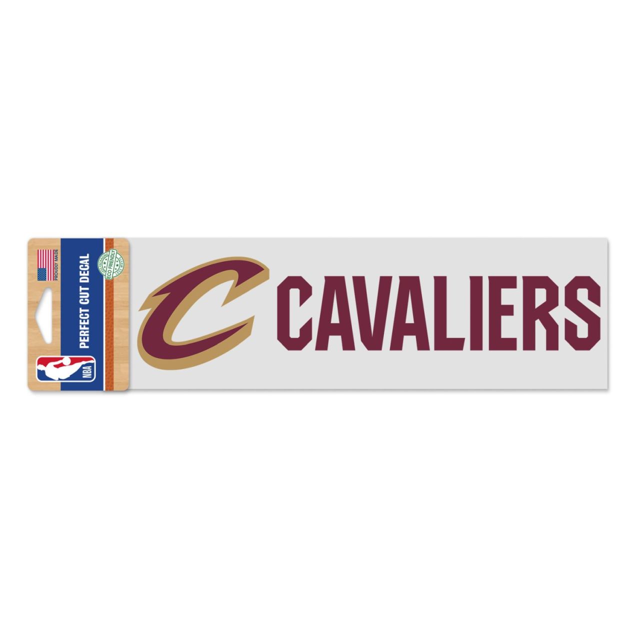 NBA Perfect Cut Aufkleber 8x25cm Cleveland Cavaliers