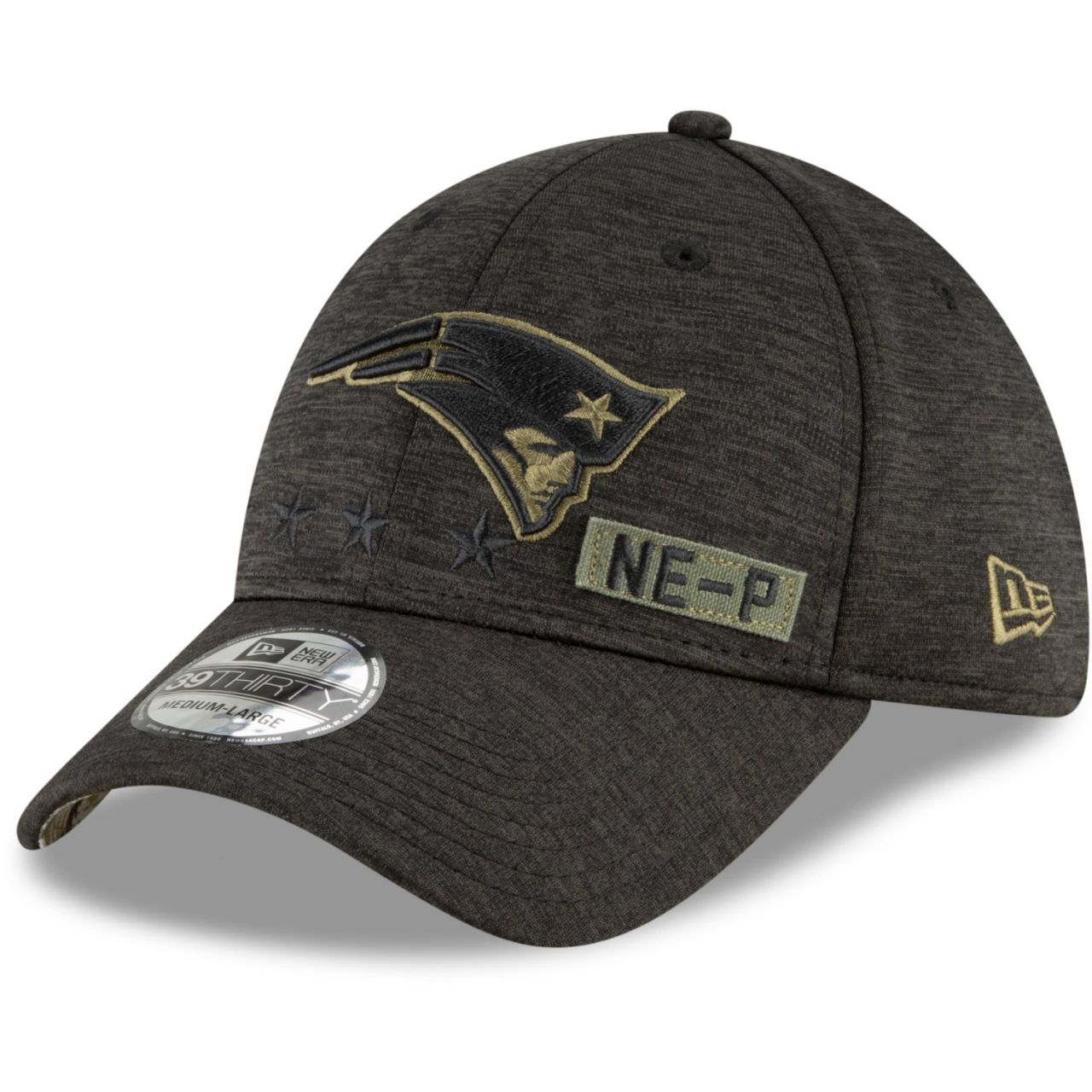 New Era 39Thirty Cap Salute to Service New England Patriots