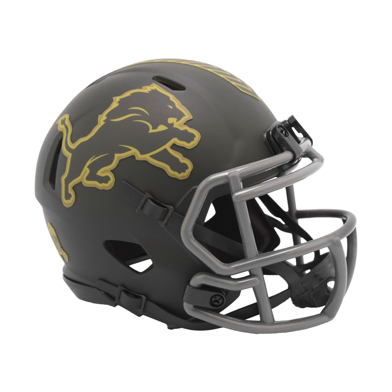 Riddell Speed Mini Football Helm NFL SALUTE Detroit Lions