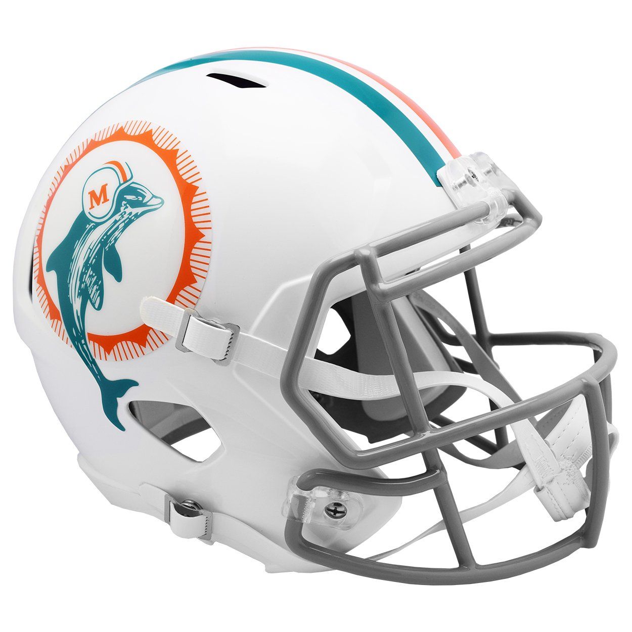 Riddell Speed Replica Football Helm - Miami Dolphins 1972