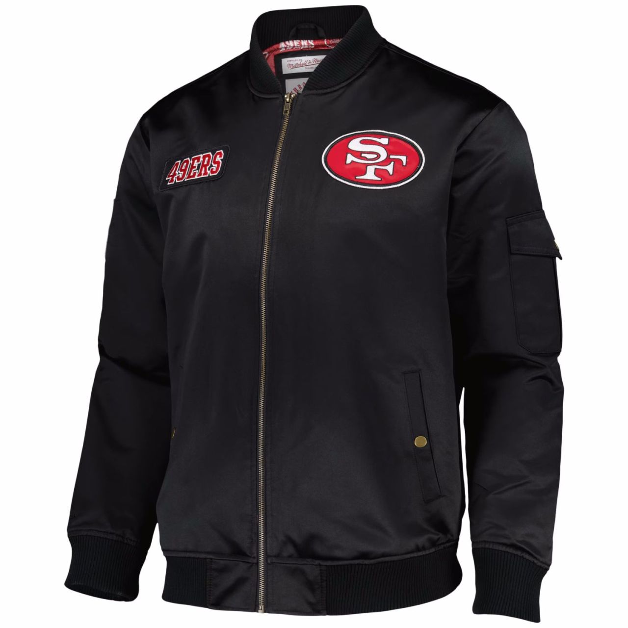 M&N Heavyweight Bomber Jacke NFL San Francisco 49ers