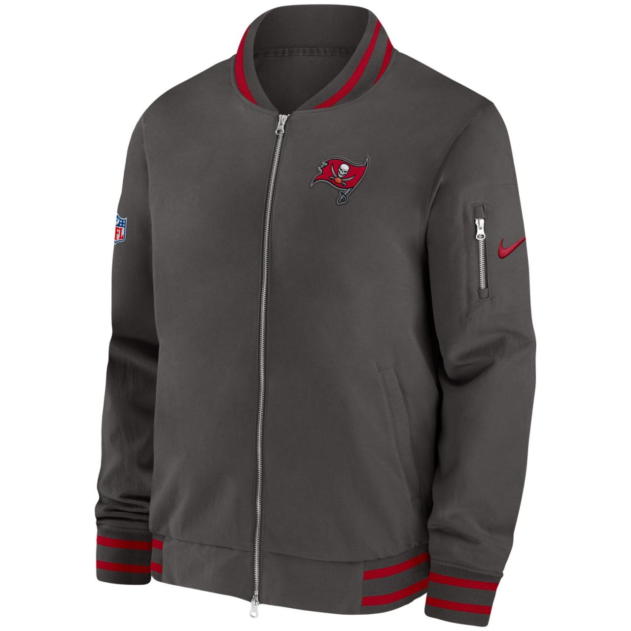 Tampa Bay Buccaneers NIKE Sideline Coach Bomber Jacke