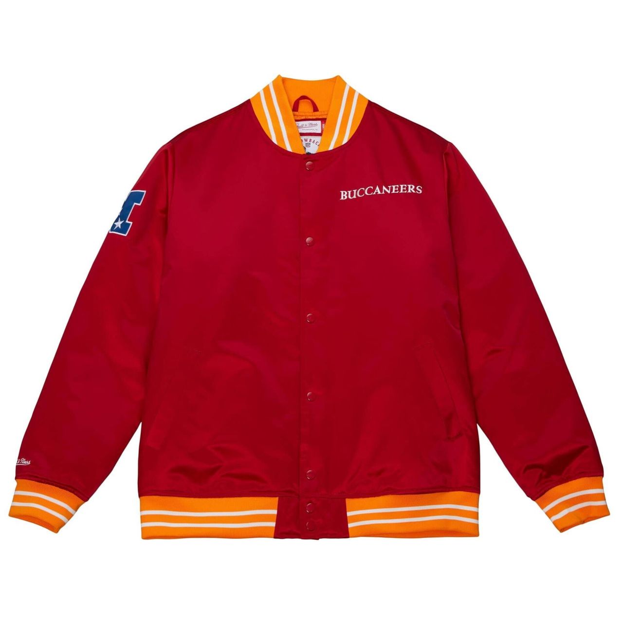 M&N Heavyweight Satin Jacke - NFL Tampa Bay Buccaneers