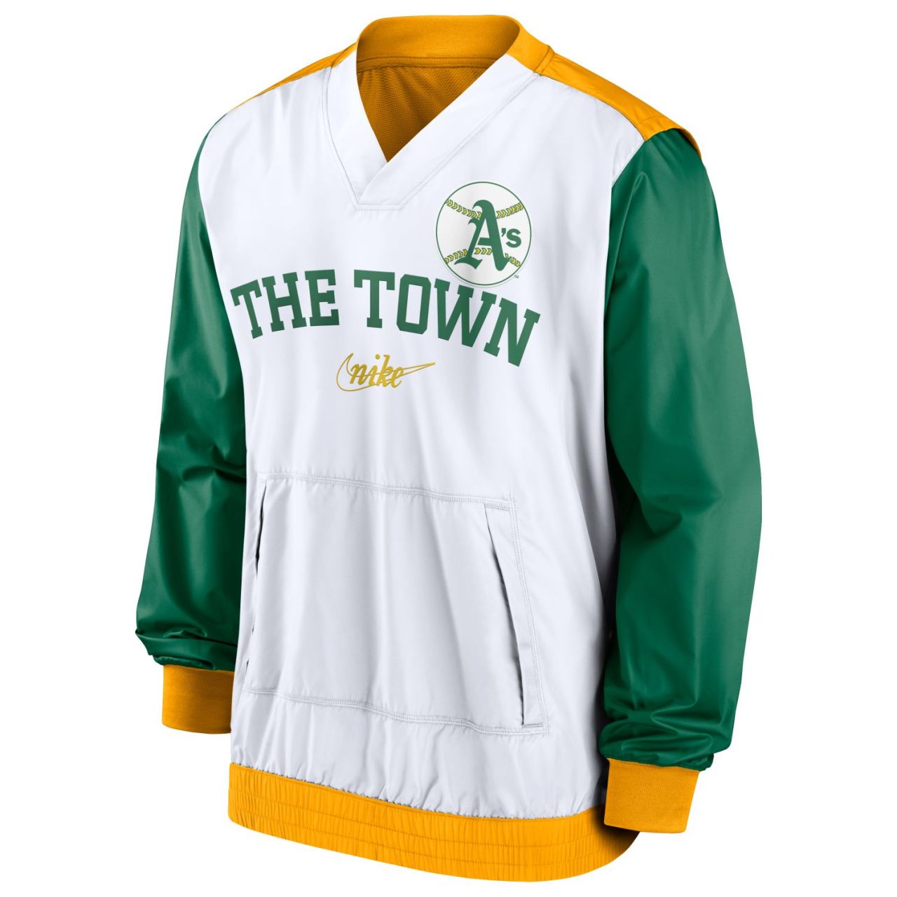 Oakland Athletics Nike MLB Warmup Windrunner Jacke
