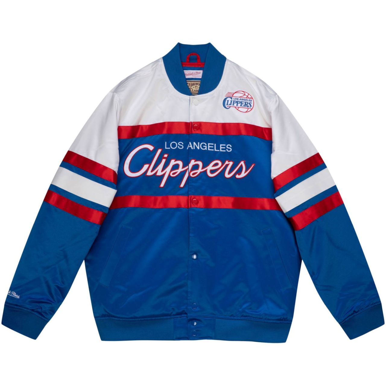 M&N Heavyweight Satin Jacke - SCRIPT Los Angeles Clippers