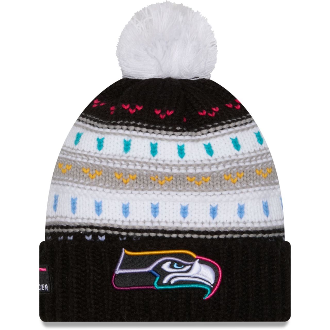 New Era Damen Winter Mütze CRUCIAL CATCH Seattle Seahawks