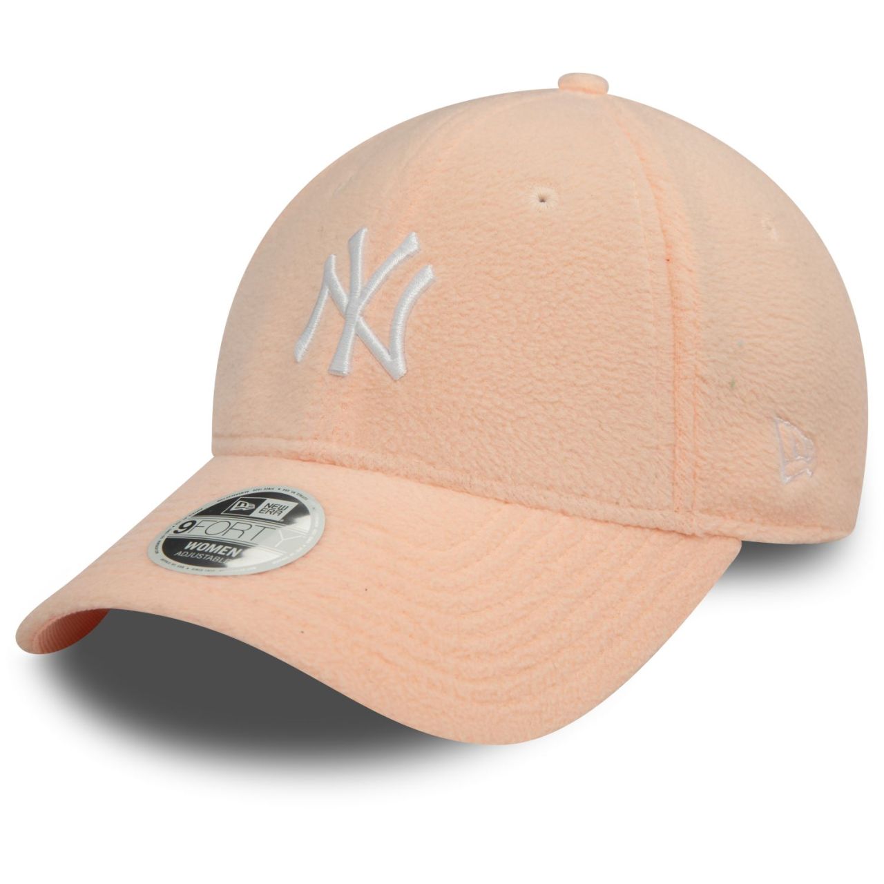 New Era 9Forty Damen Sherpa Cap - COSY NY Yankees rose