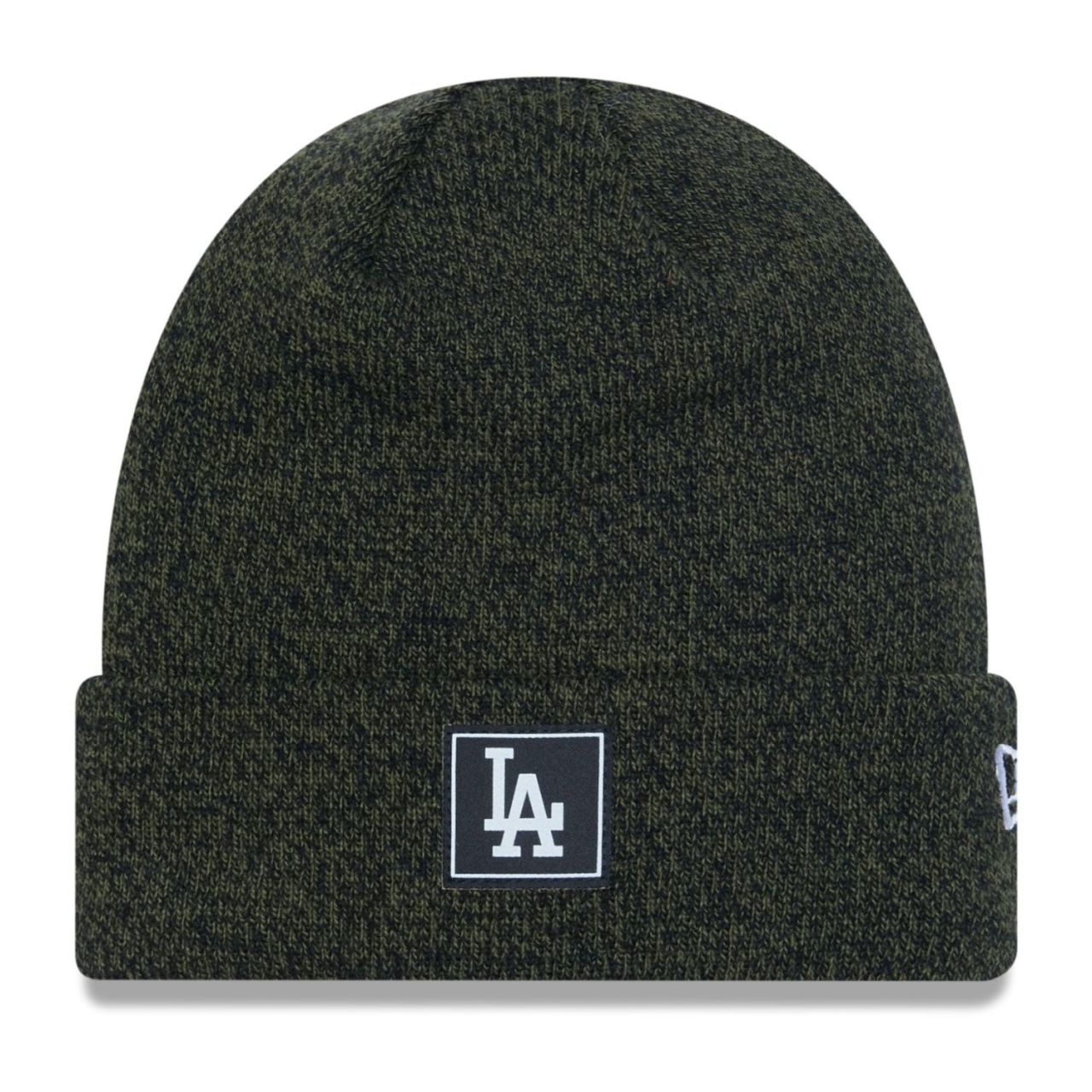 New Era Wintermütze Beanie - PATCH Los Angeles Dodgers army