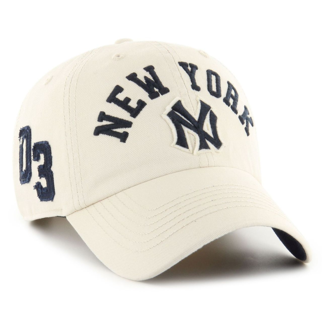 47 Brand Relaxed Cap Clean Up FABER New York Yankees sand