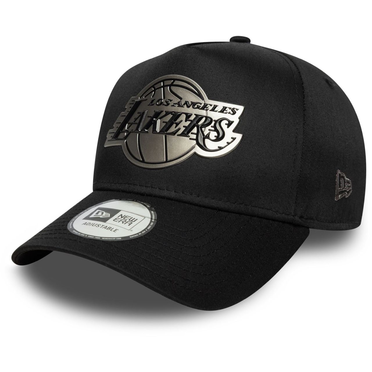 New Era A-Frame Snapback Cap - METALLIC Los Angeles Lakers