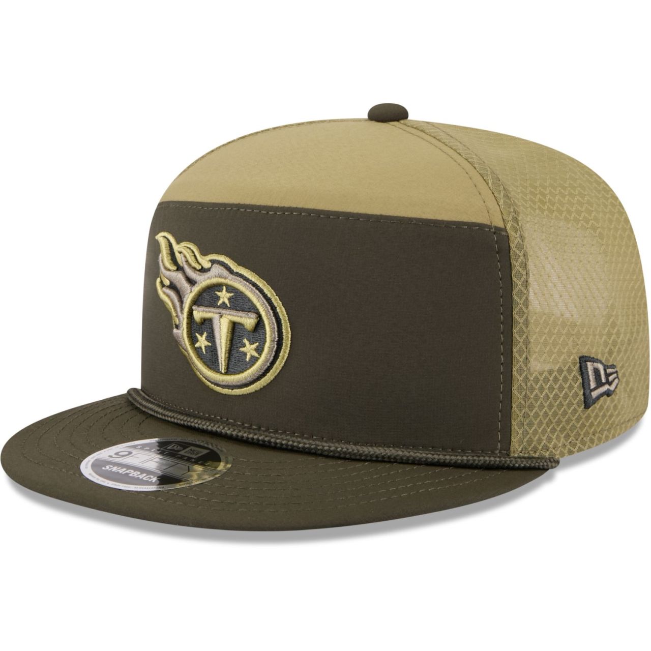 New Era 9Fifty Split Panel Cap - SALUTE Tennessee Titans