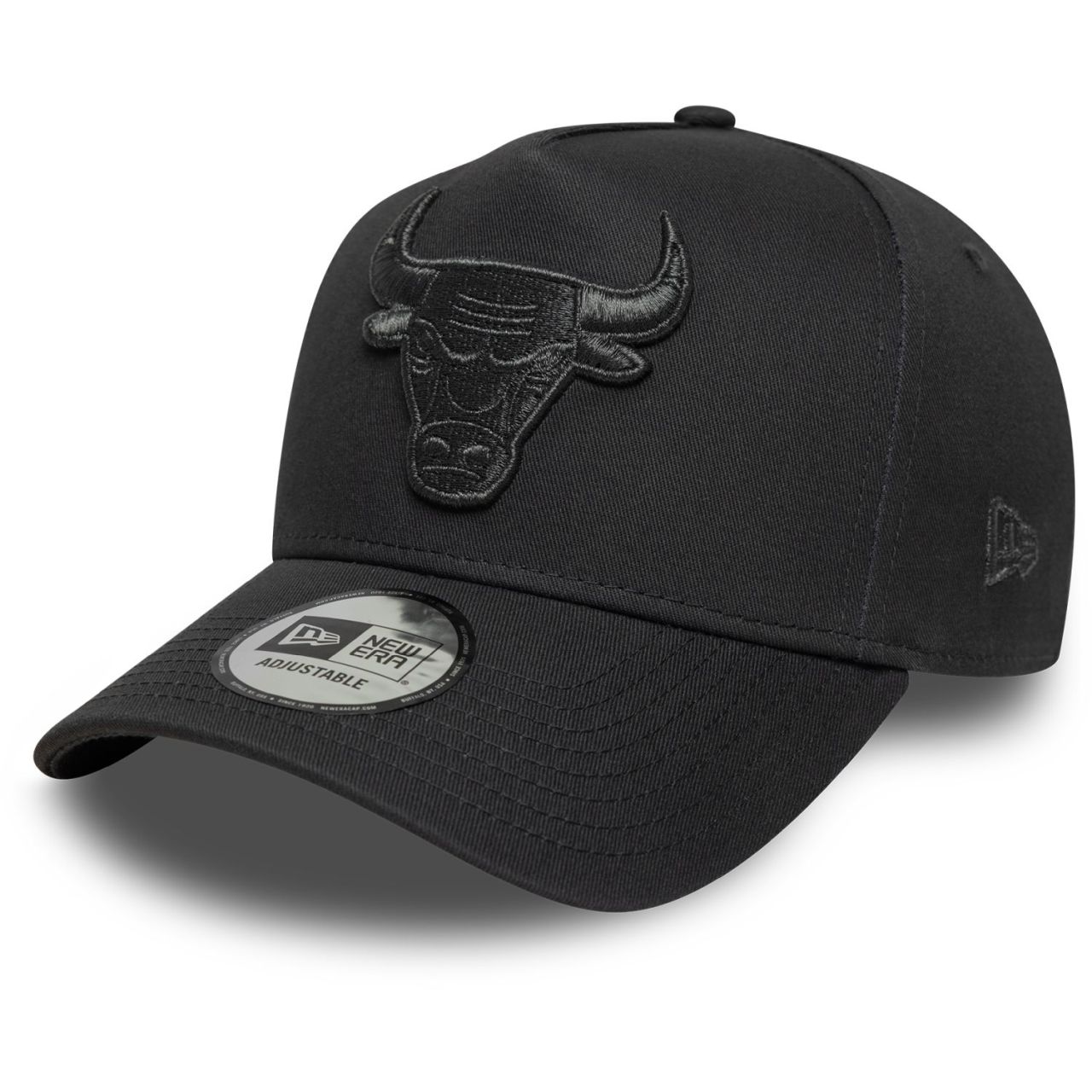 New Era E-Frame Snapback Cap - Chicago Bulls charcoal