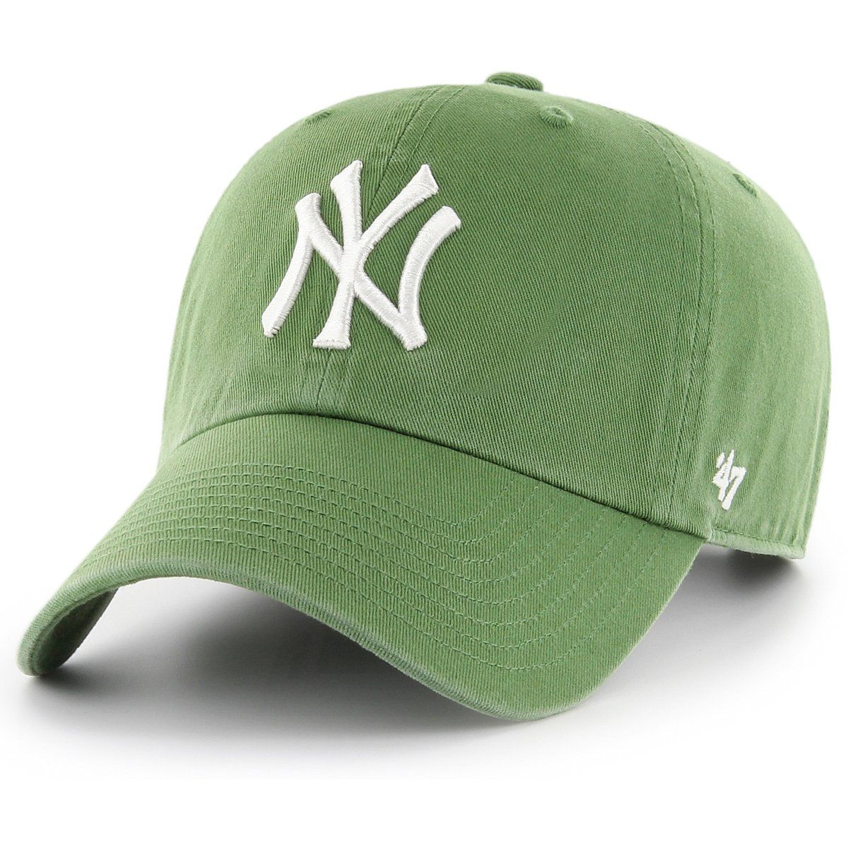 47 Brand Adjustable Cap - CLEAN UP New York Yankees grün