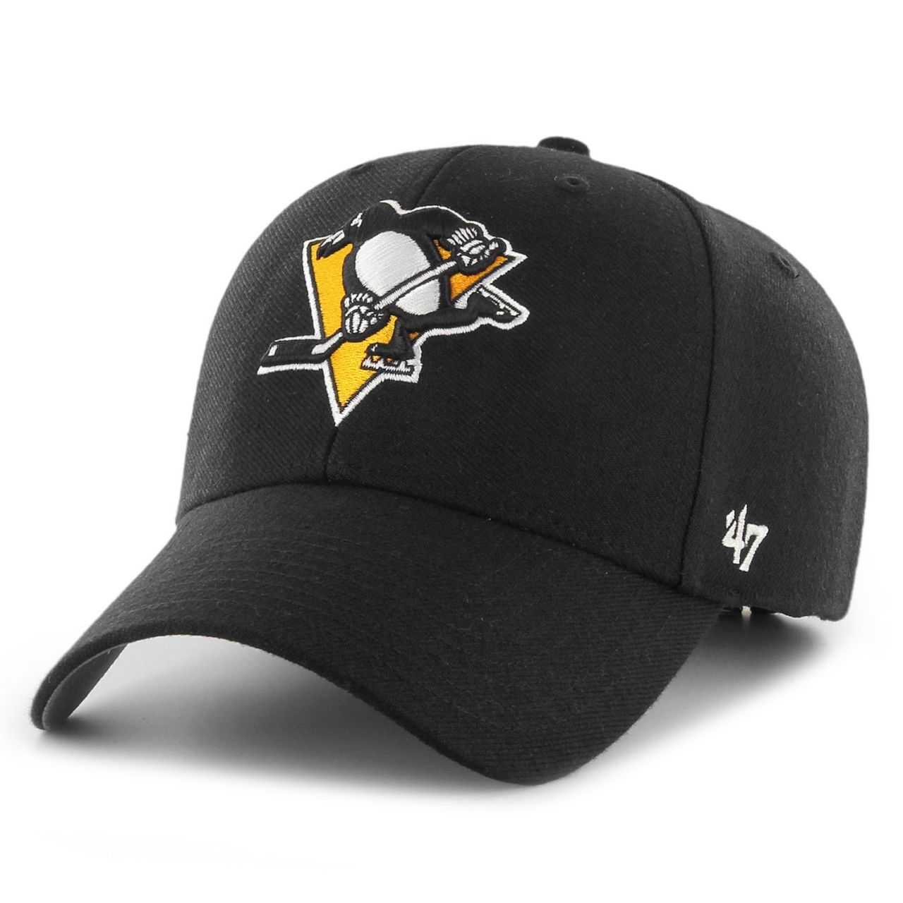 47 Brand Relaxed Fit Cap - NHL Pittsburgh Penguins schwarz