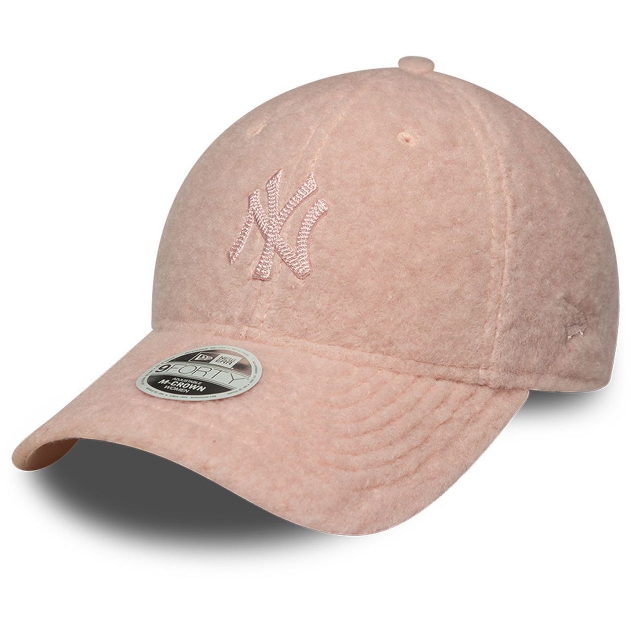 New Era 9Forty Damen Sherpa Cap - BORG New York Yankees rosa