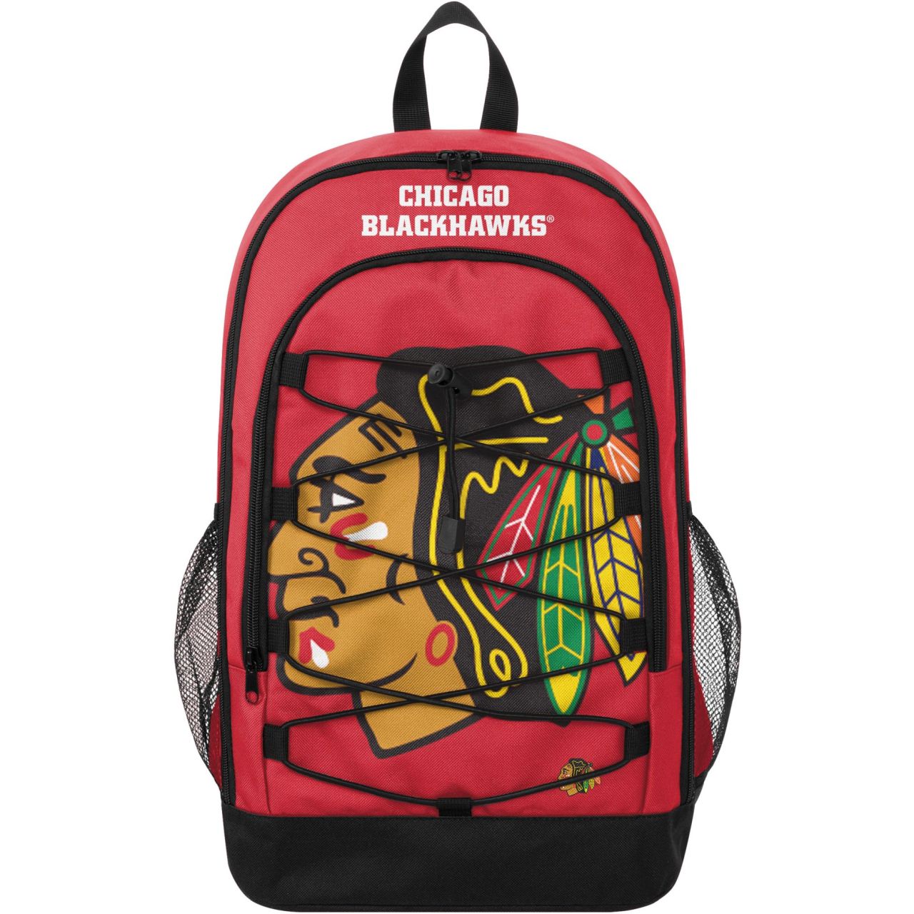 FOCO Backpack NHL Rucksack - BUNGEE Chicago Blackhawks