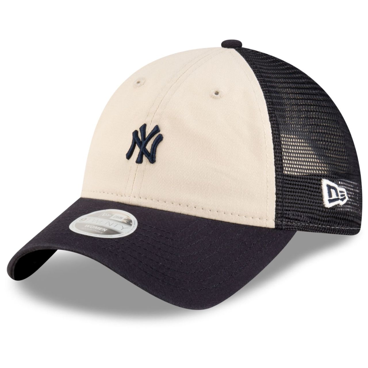 New Era 9Twenty Mesh Damen Cap - New York Yankees beige