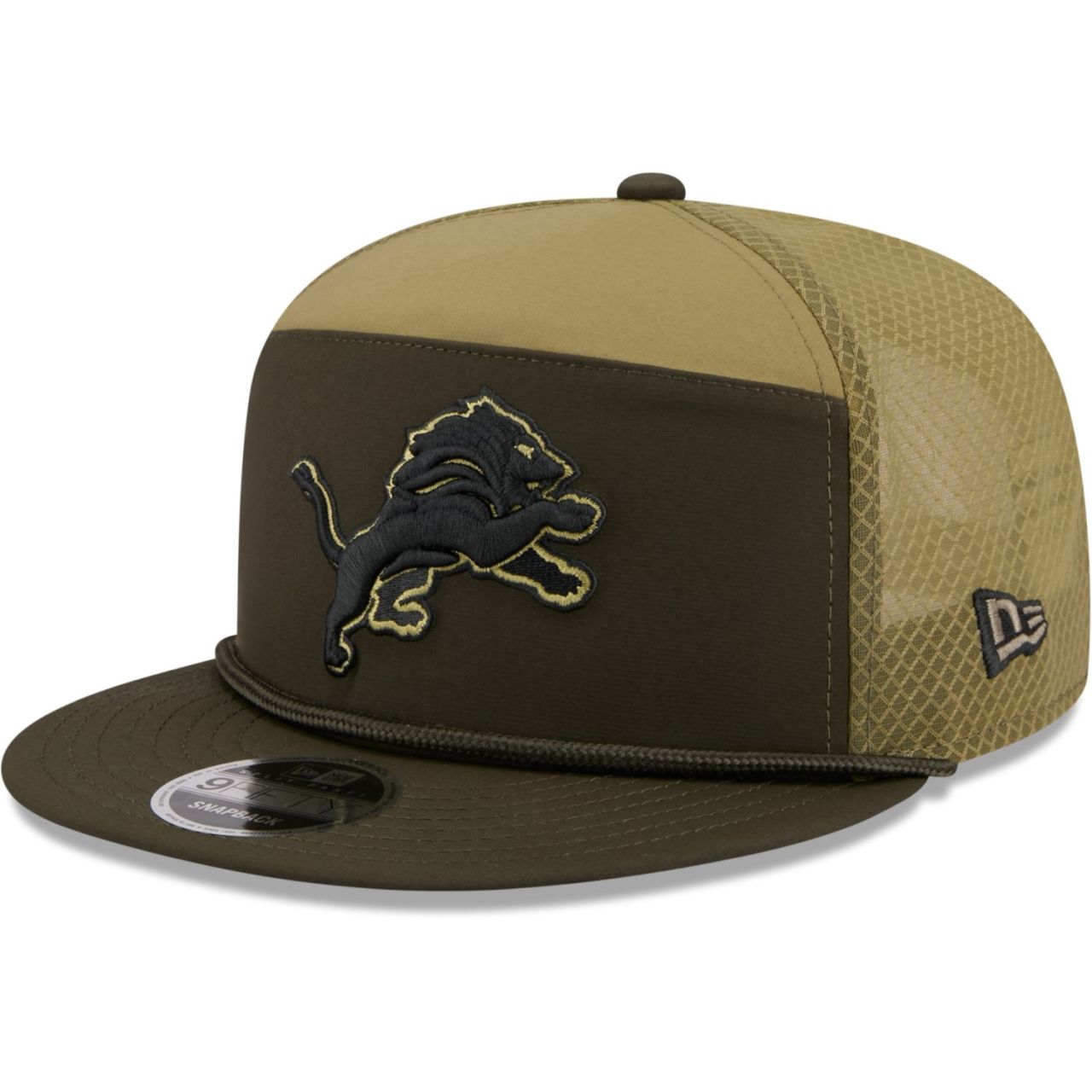 New Era 9Fifty Split Panel Cap - SALUTE Detroit Lions