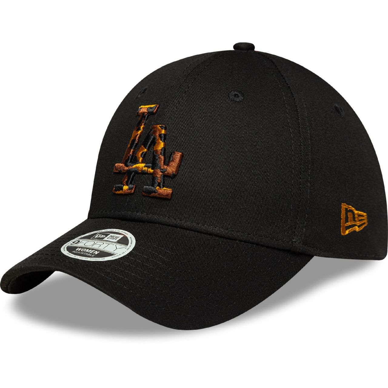New Era 9Forty Damen Cap ANIMAL INFILL LA Dodgers schwarz