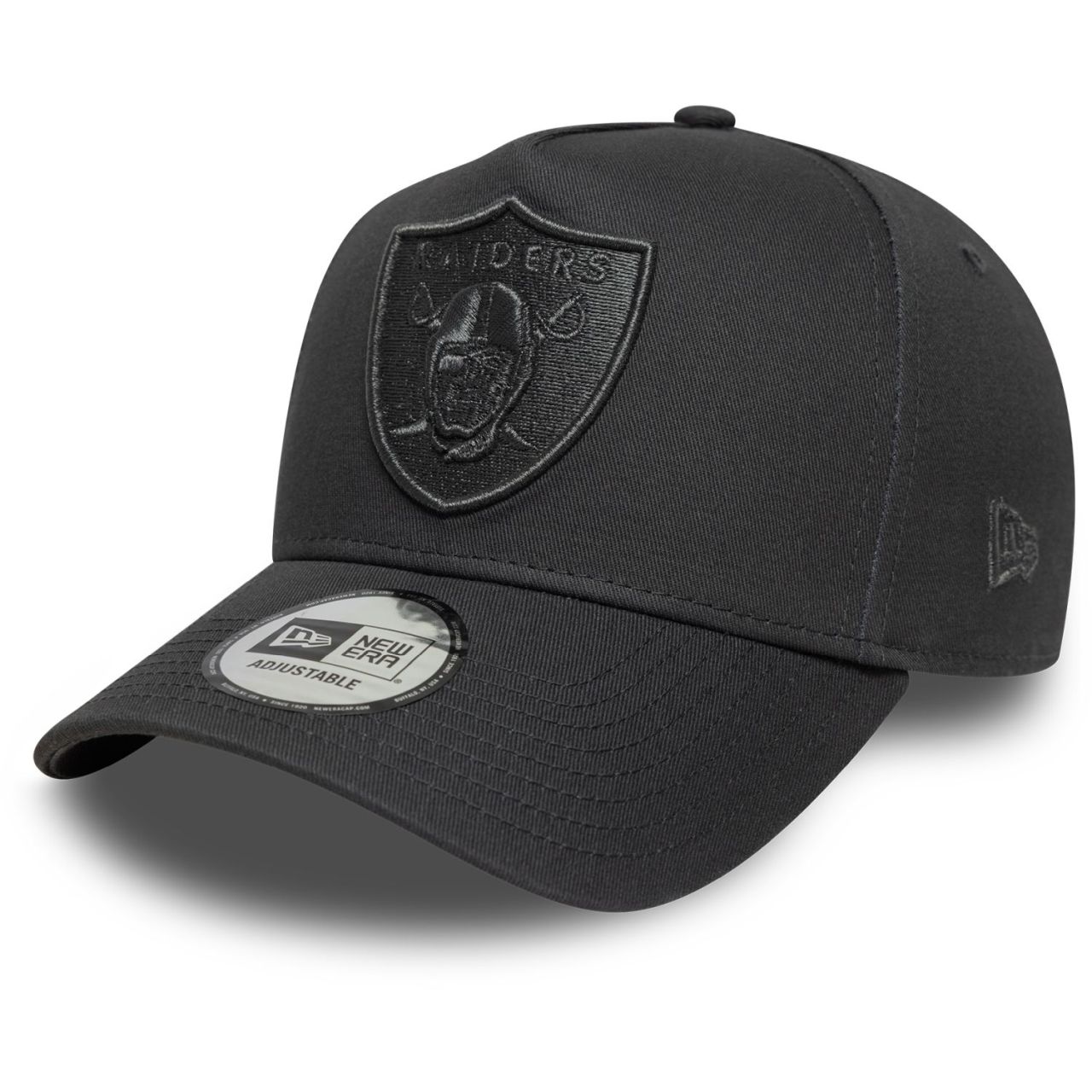 New Era E-Frame Snapback Cap - Las Vegas Raiders charcoal