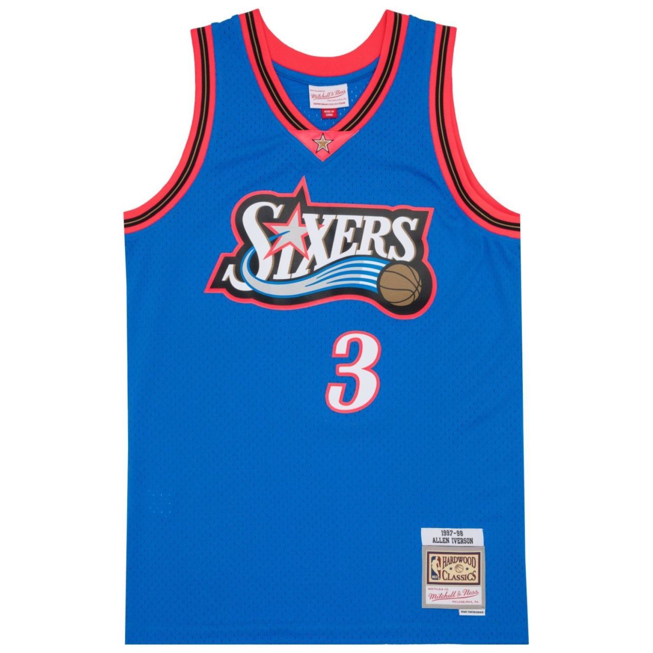 Swingman Jersey Philadelphia 76ers TROPICAL Allen Iverson